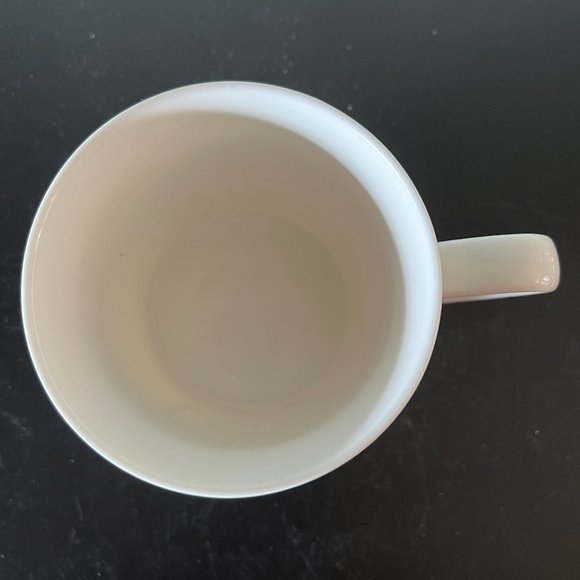 YOUR COFFEE Clay Art Ceramic Mug with Black and Metallic Gold Lettering - Picture 3 of 5